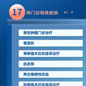 特殊病不是慢病，一起了解门诊特殊疾病制度与备案流程～